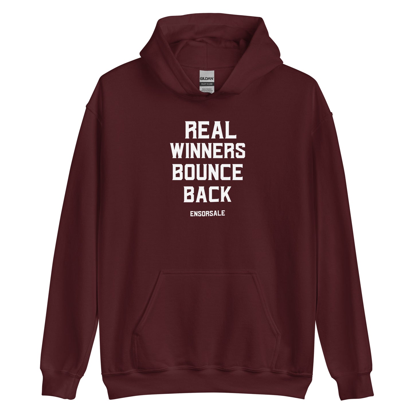 Real Winners Bounce Back Hoodie