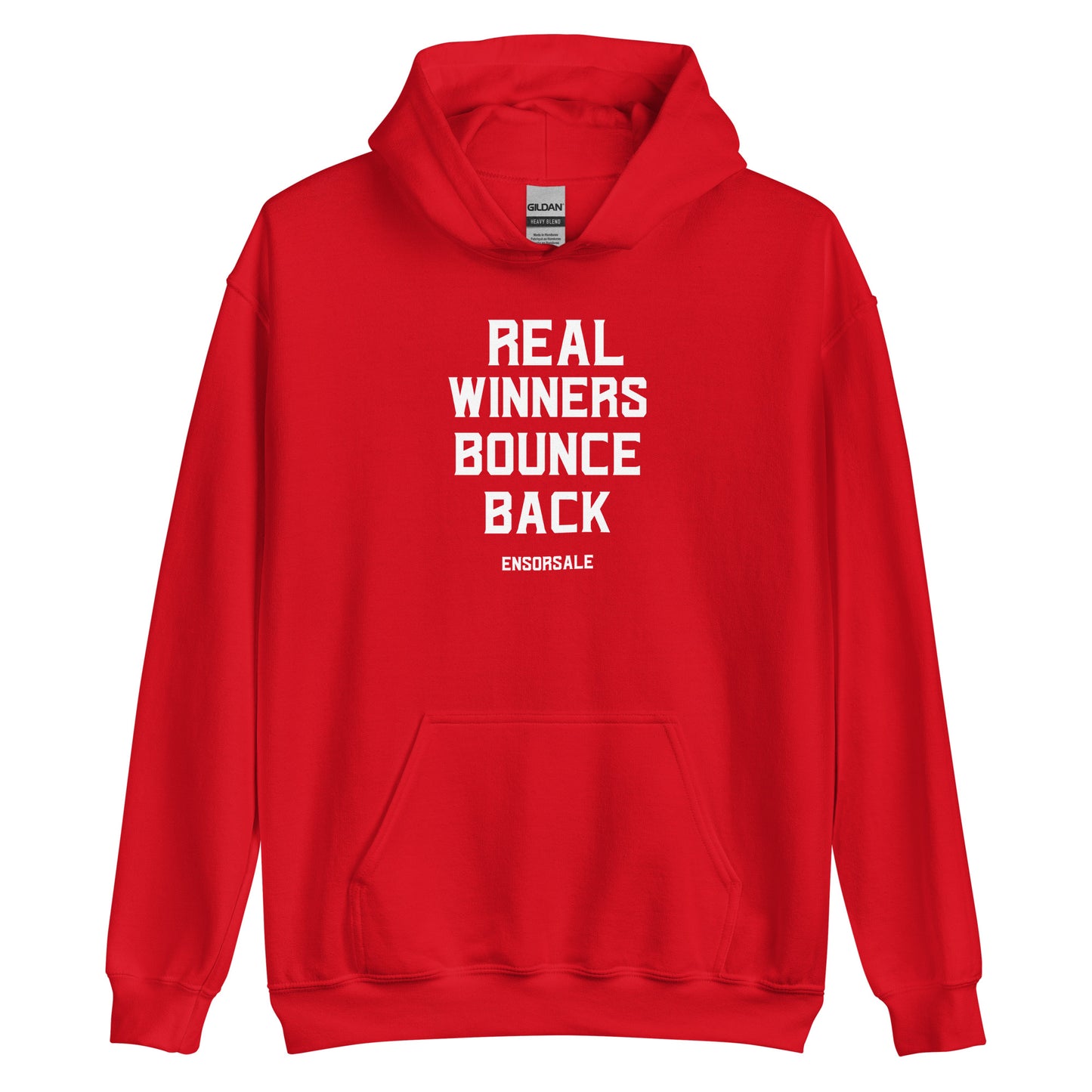 Real Winners Bounce Back Hoodie
