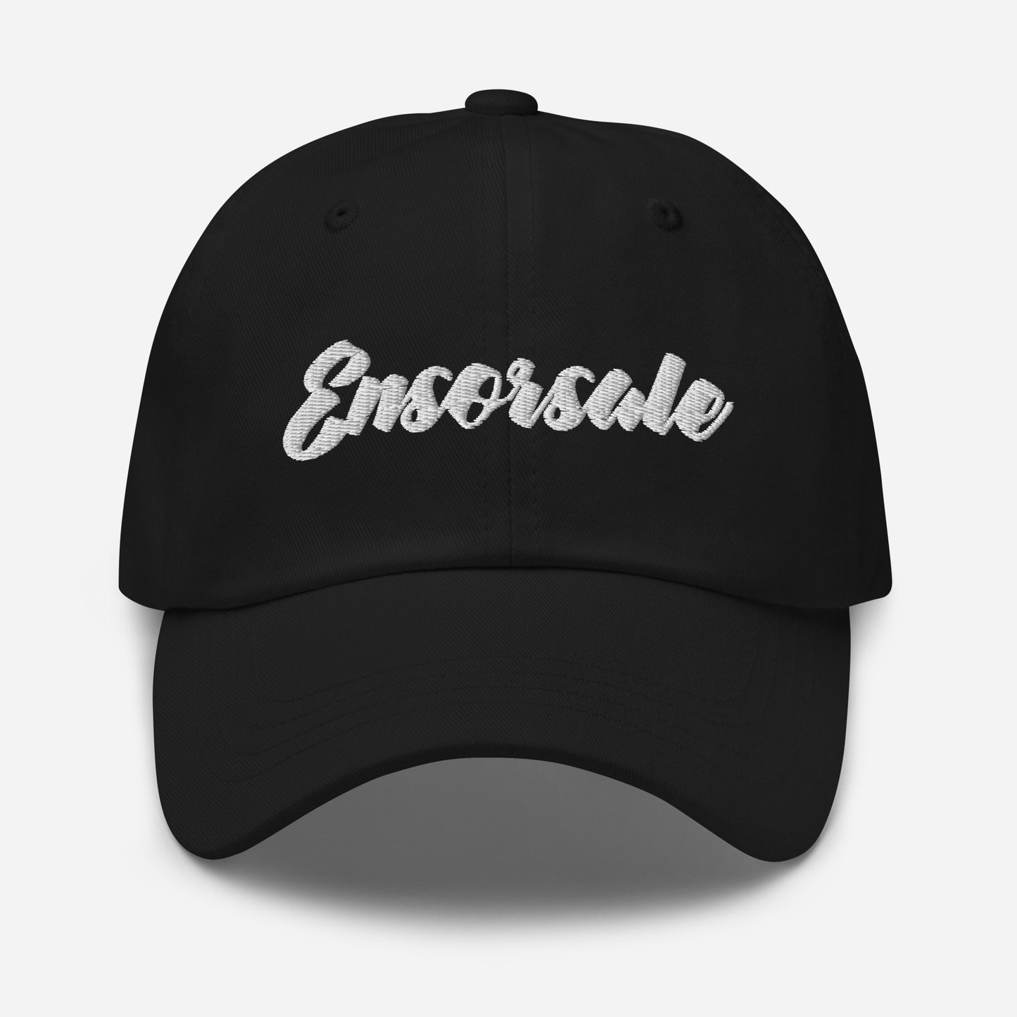 Ensorsale Cursive Logo Dad hat