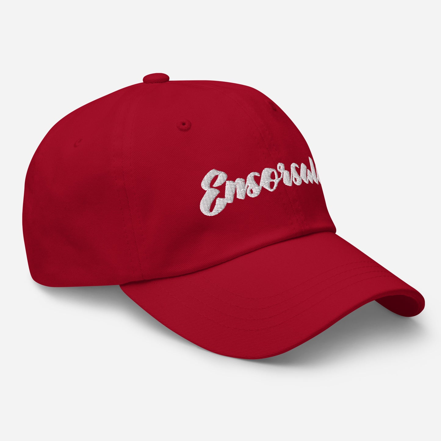 Ensorsale Cursive Logo Dad hat