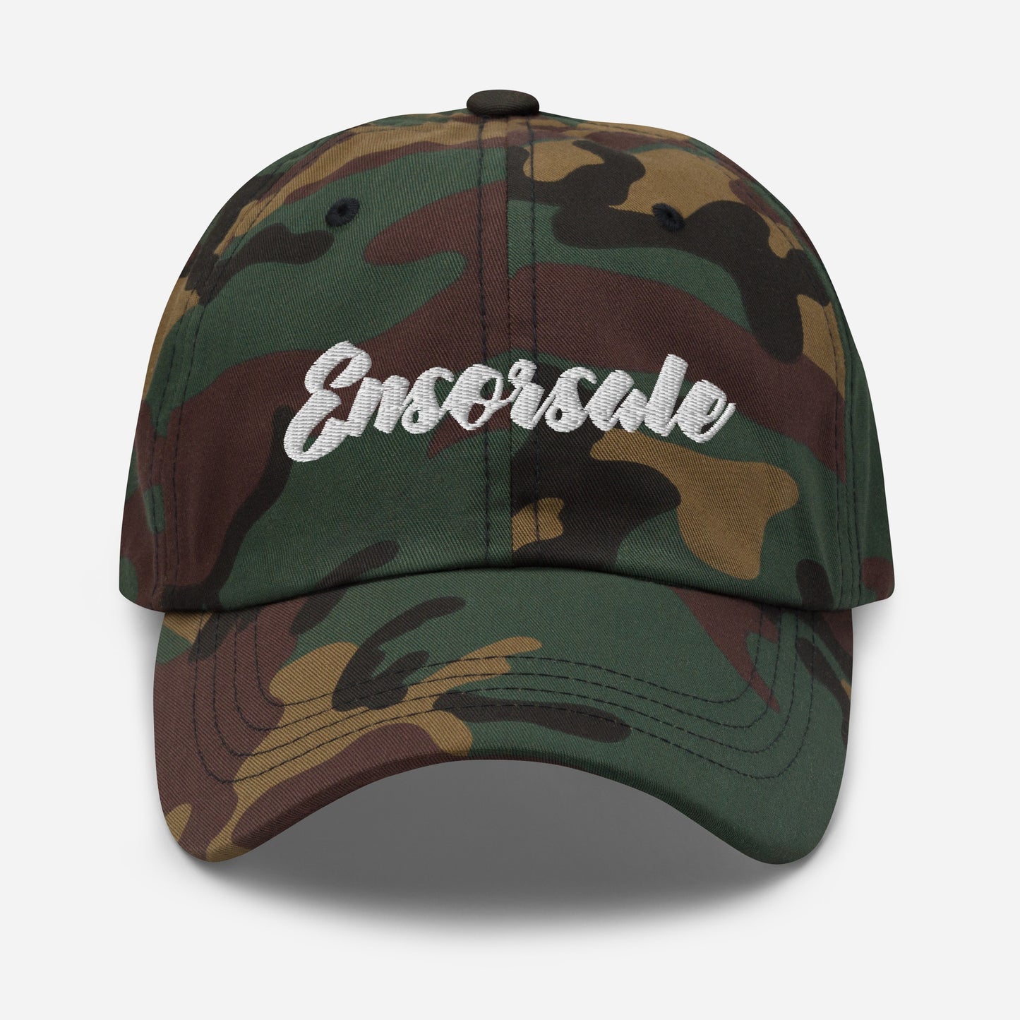 Ensorsale Cursive Logo Dad hat
