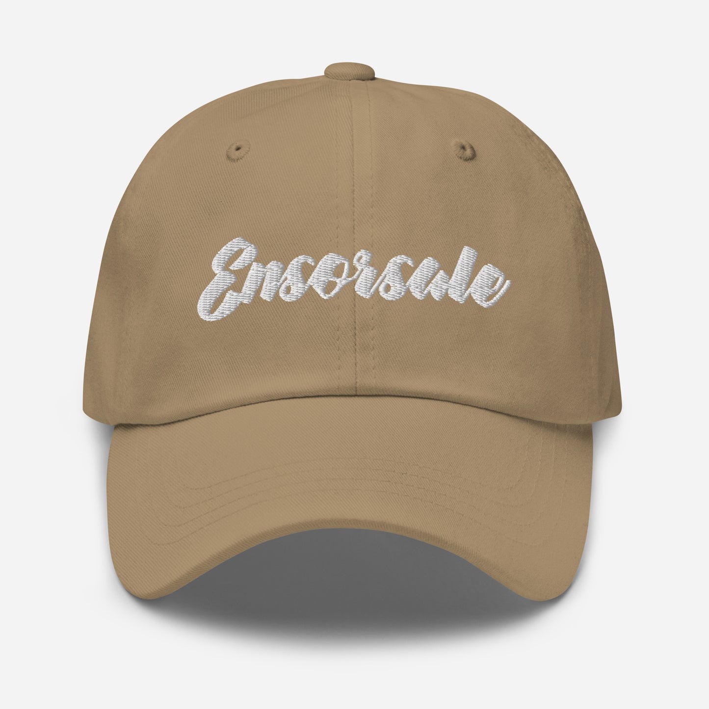 Ensorsale Cursive Logo Dad hat