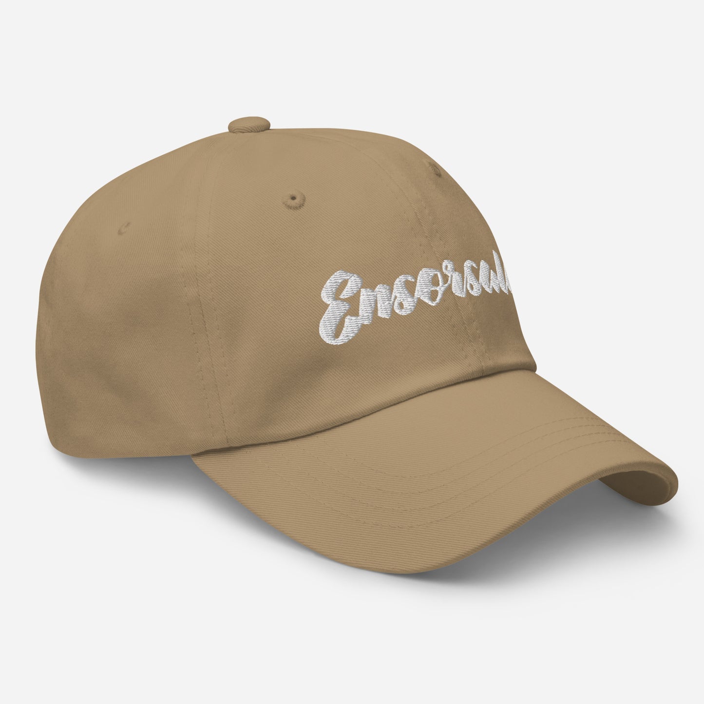 Ensorsale Cursive Logo Dad hat