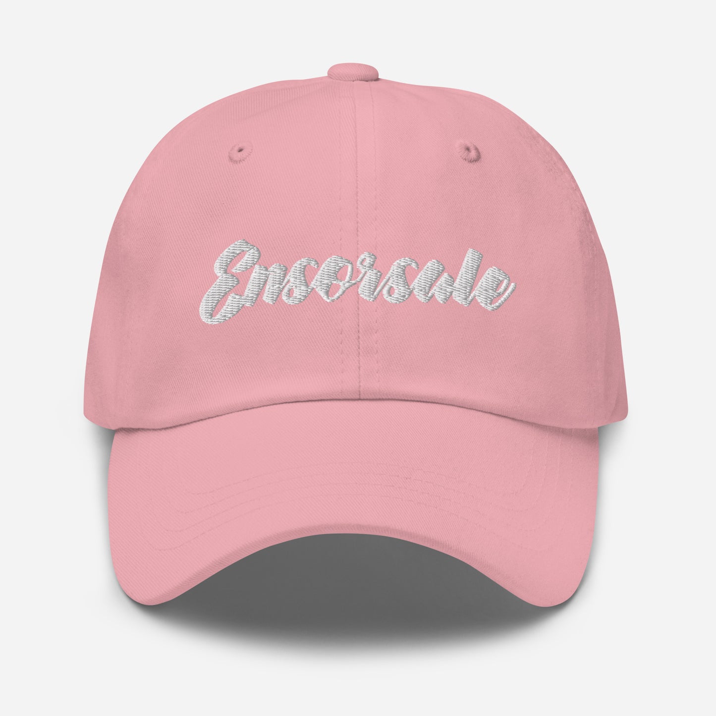 Ensorsale Cursive Logo Dad hat
