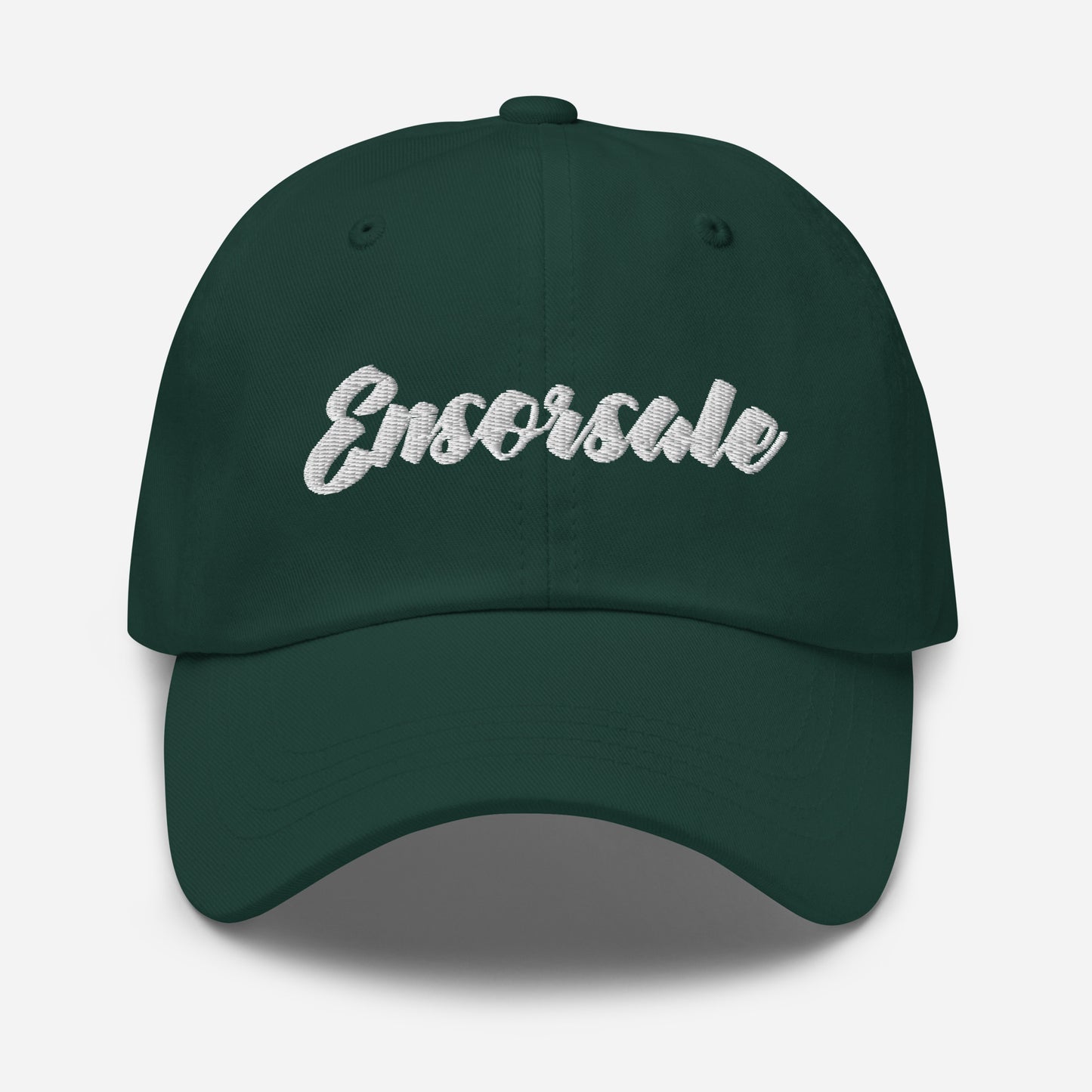 Ensorsale Cursive Logo Dad hat