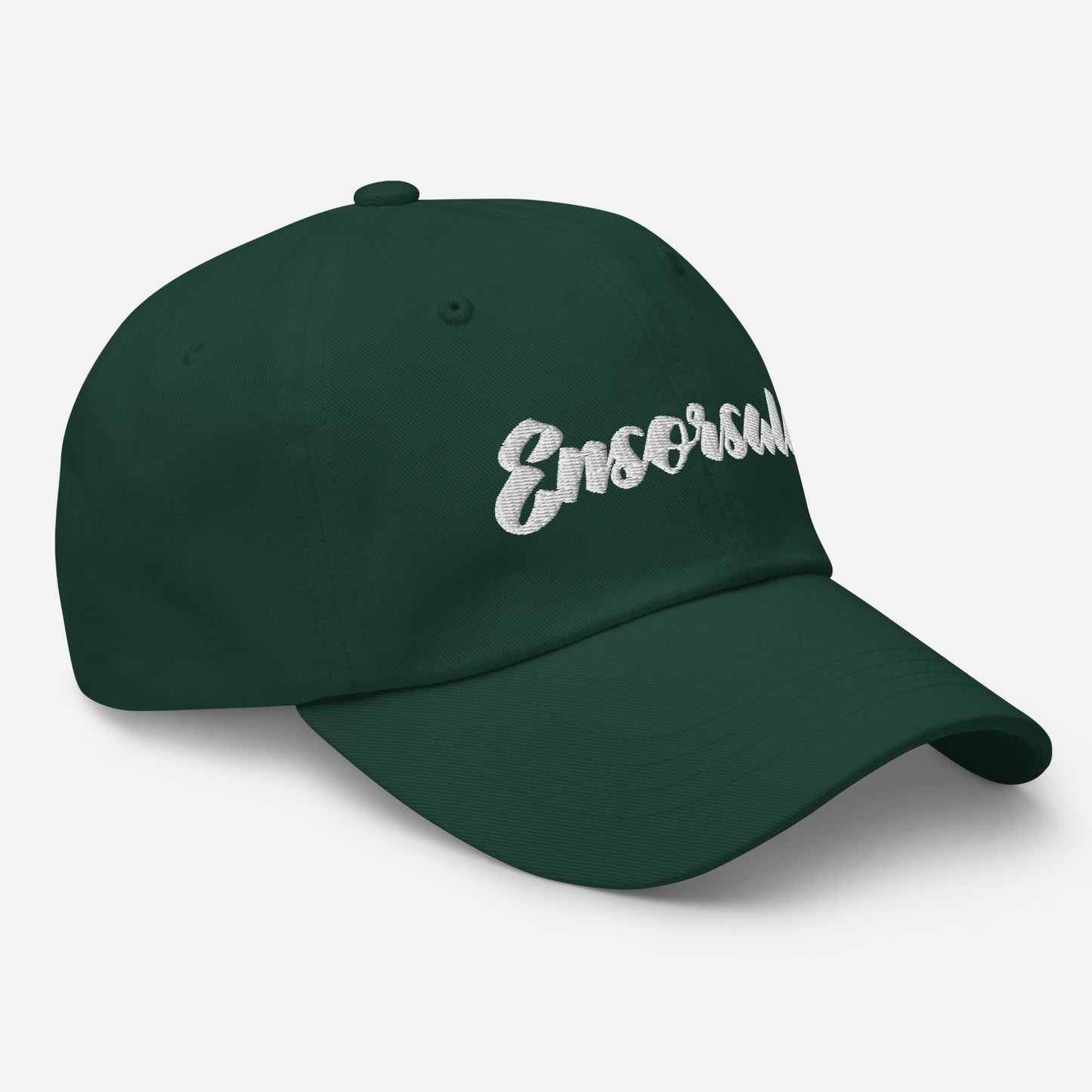 Ensorsale Cursive Logo Dad hat