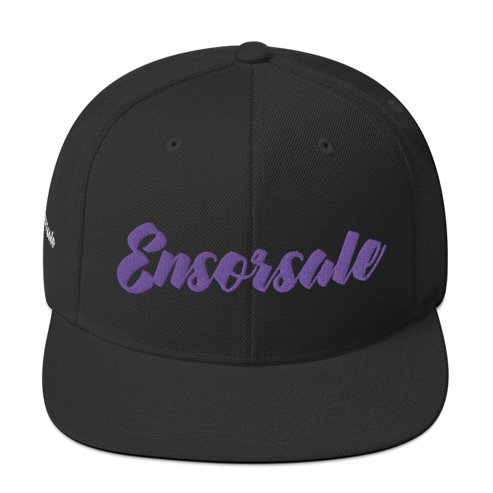 Ensorsale Purple Snapback Hat