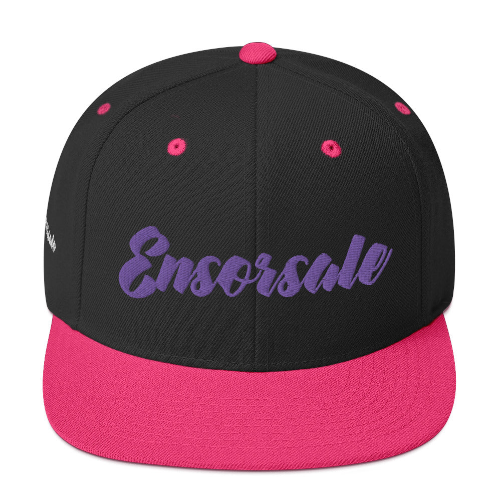 Ensorsale Purple Snapback Hat