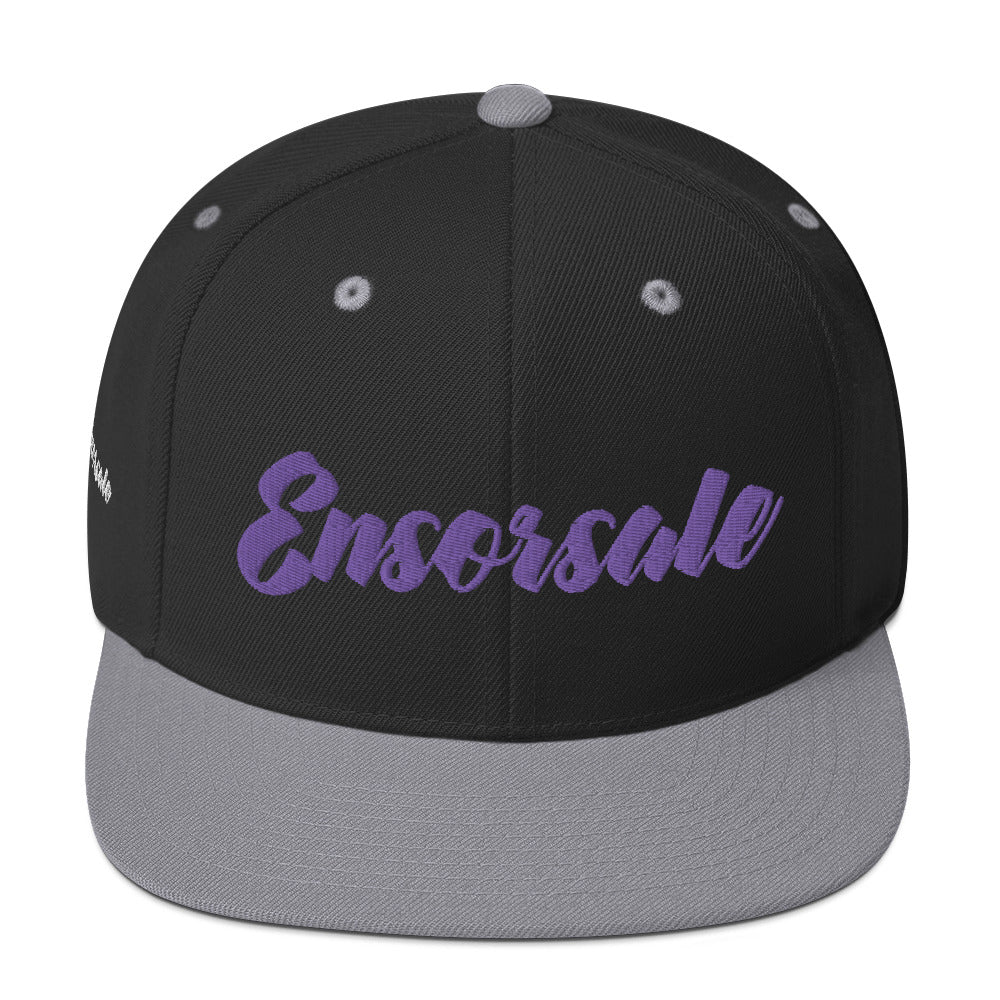 Ensorsale Purple Snapback Hat