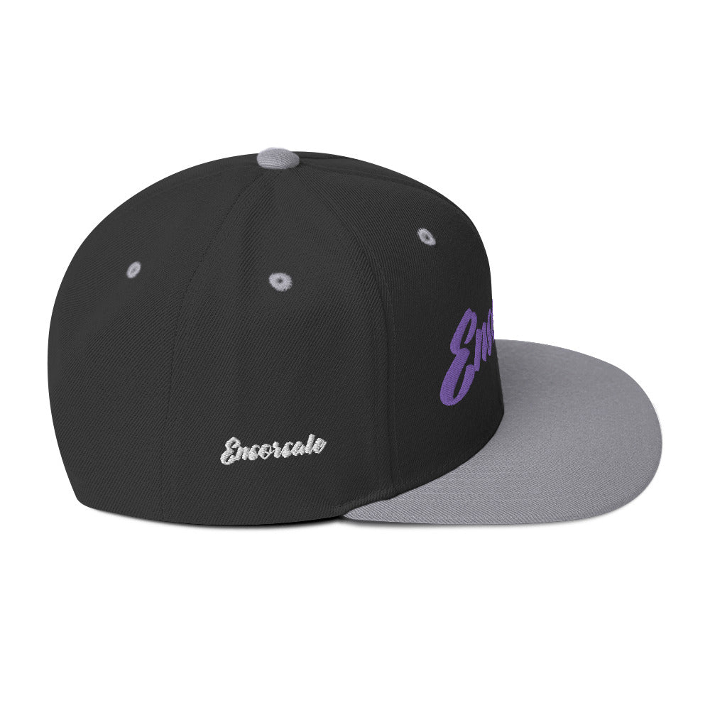 Ensorsale Purple Snapback Hat