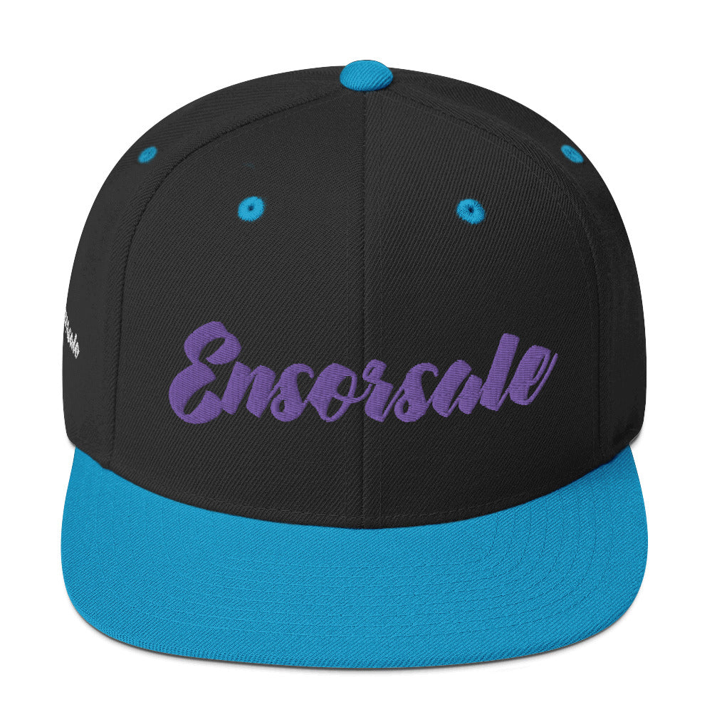 Ensorsale Purple Snapback Hat