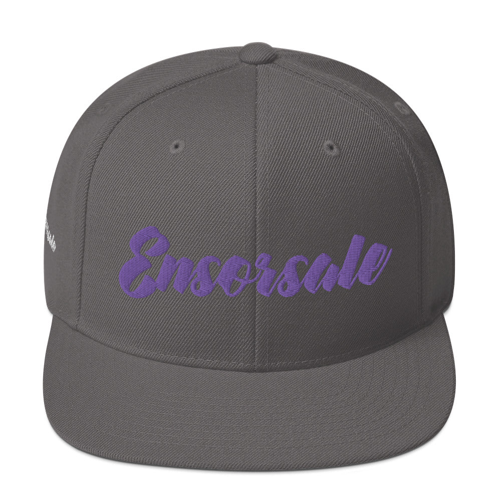 Ensorsale Purple Snapback Hat
