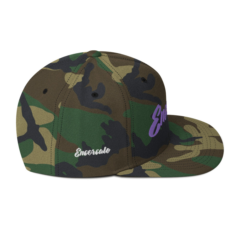 Ensorsale Purple Snapback Hat