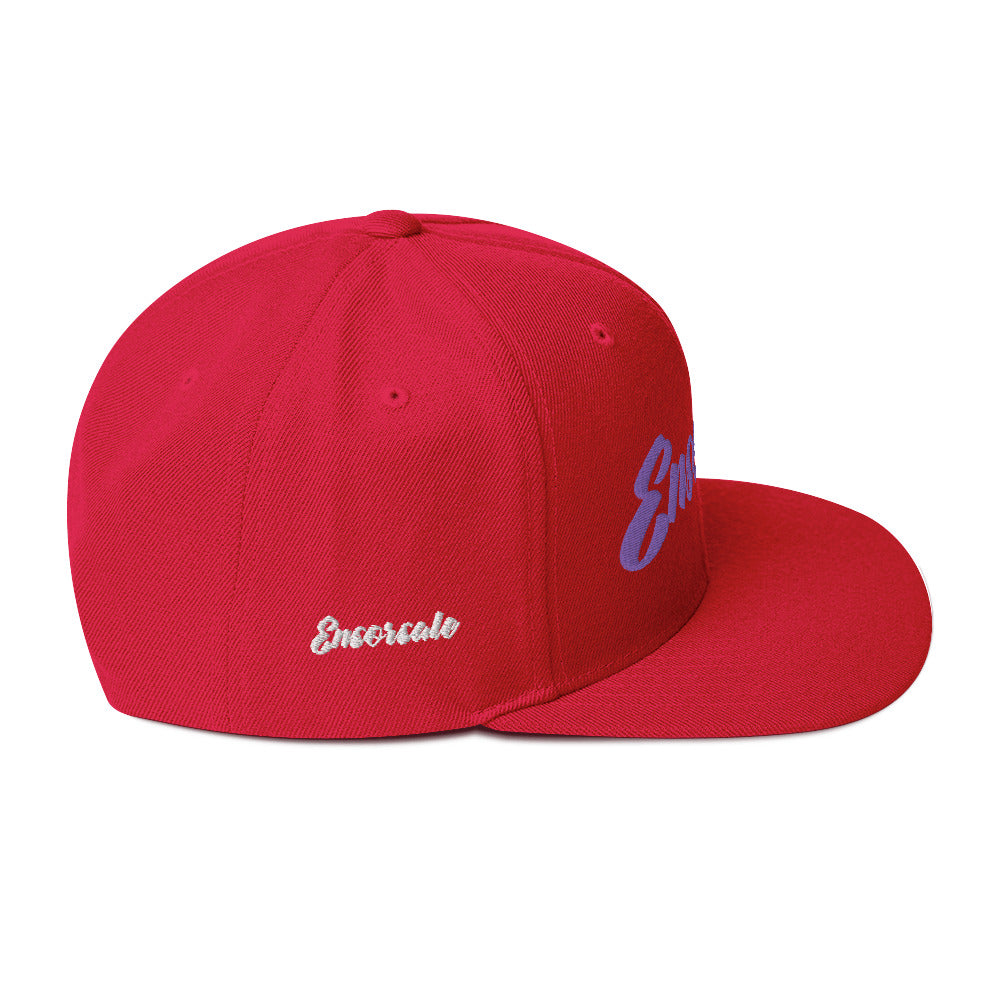 Ensorsale Purple Snapback Hat