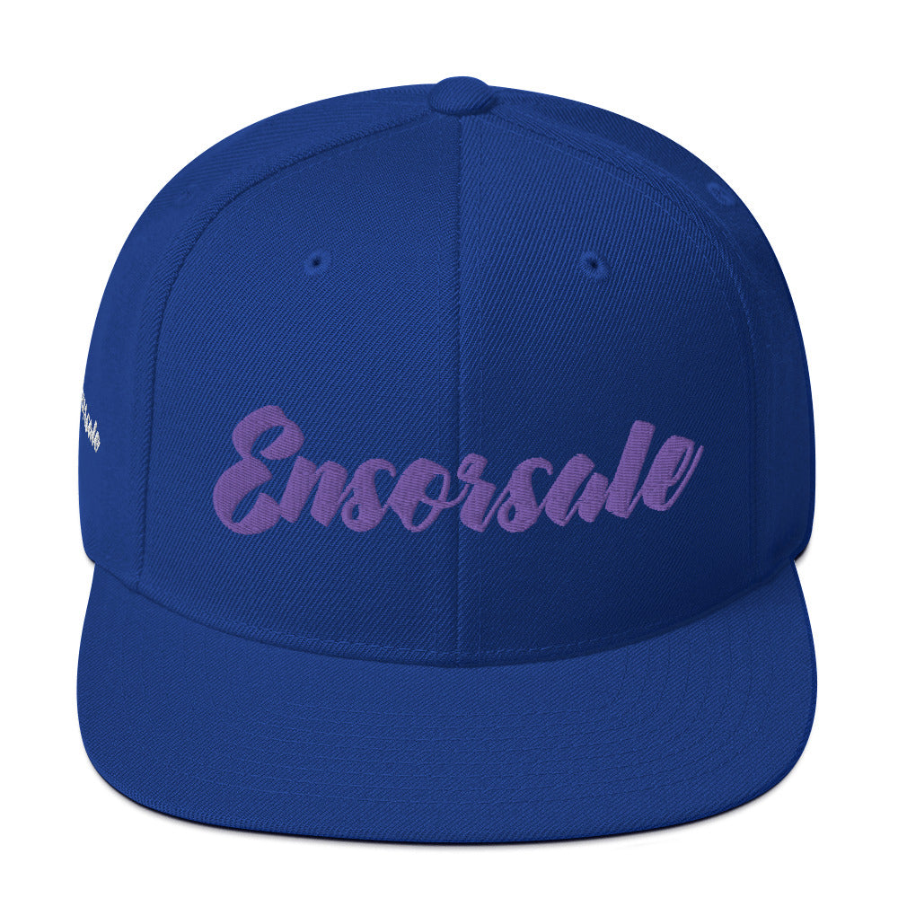 Ensorsale Purple Snapback Hat
