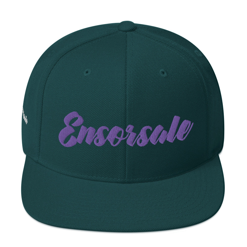 Ensorsale Purple Snapback Hat
