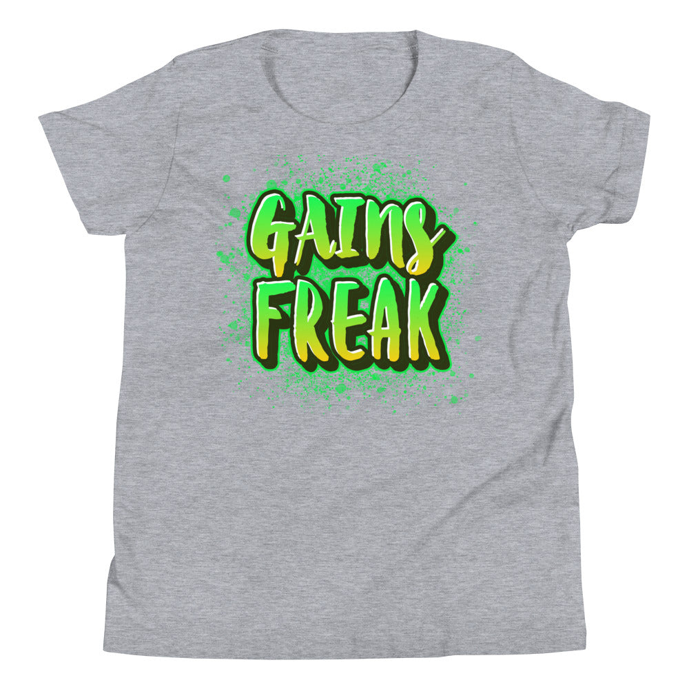 Gains Freak Youth Short Sleeve T-Shirt