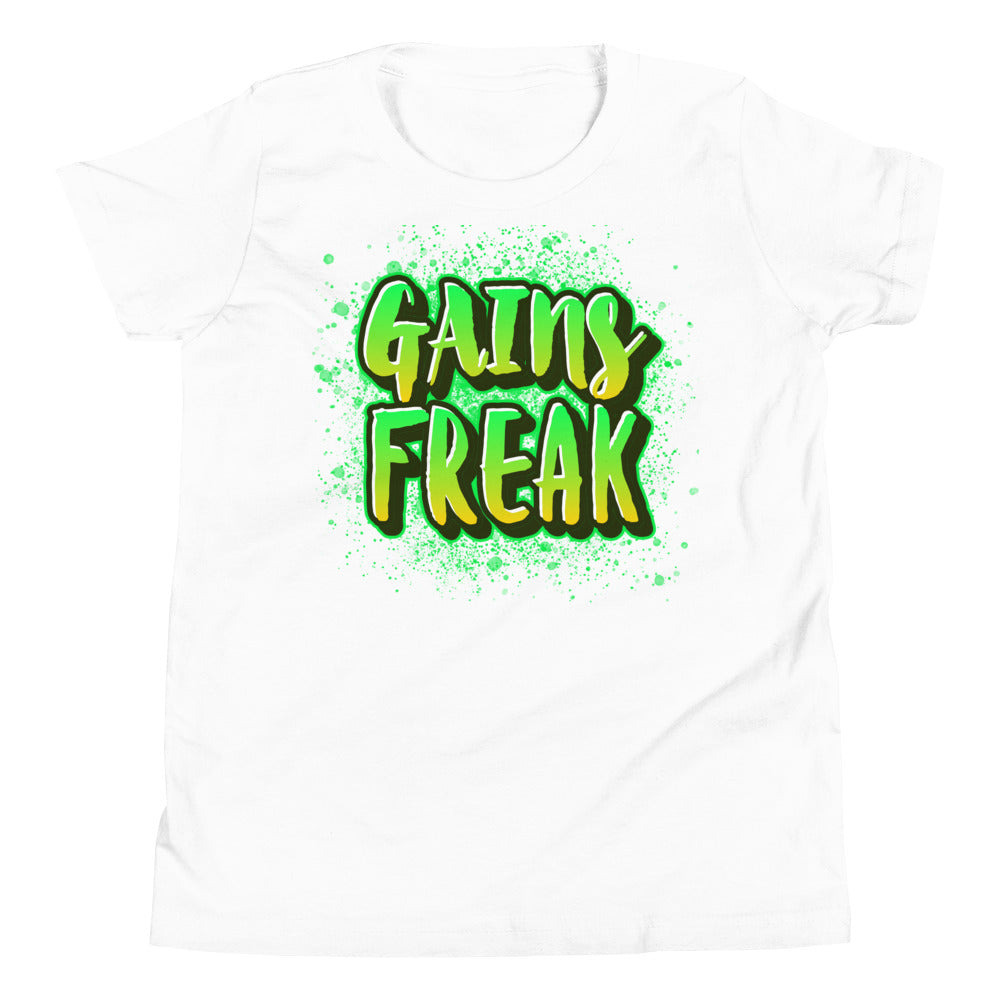 Gains Freak Youth Short Sleeve T-Shirt