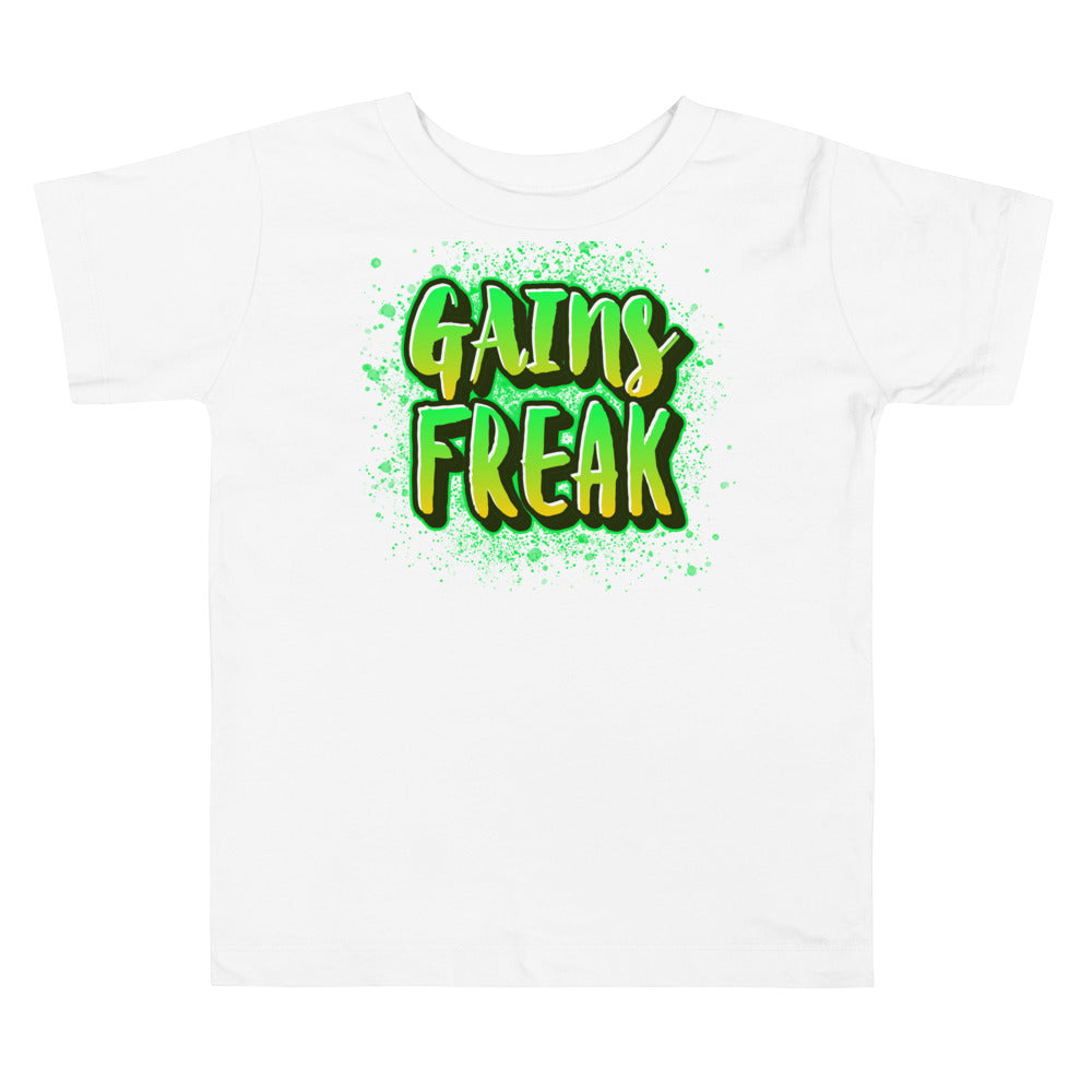 Gains Freak Toddler Short Sleeve Tee