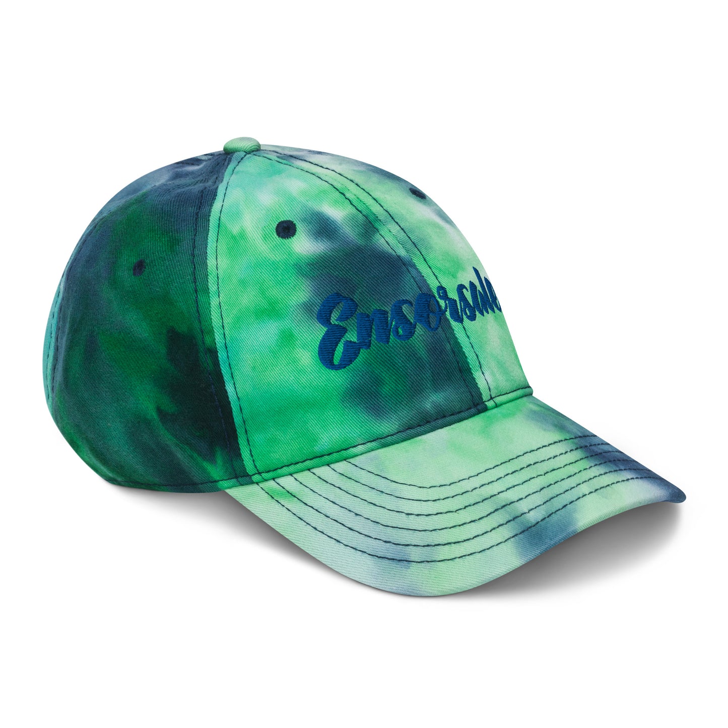 Ensorsale Sky Blue Logo Tie dye hat