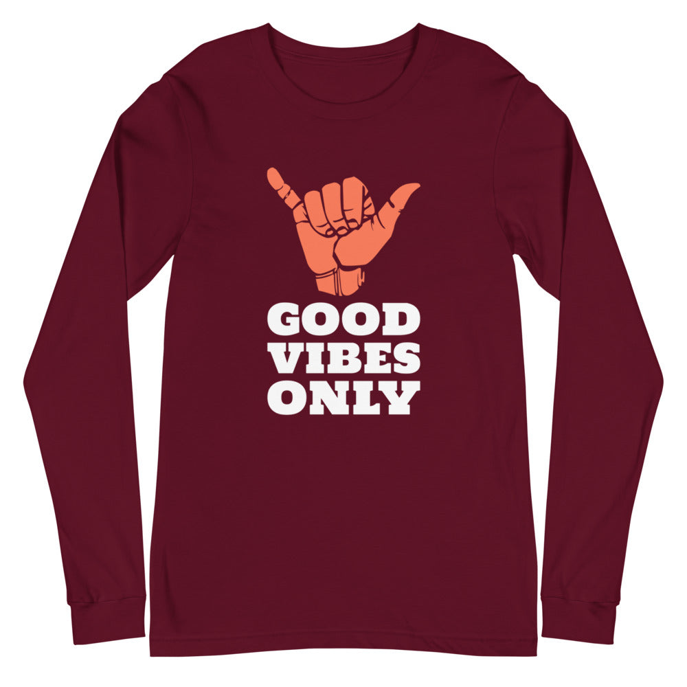 Good Vibes Only Long Sleeve Tee