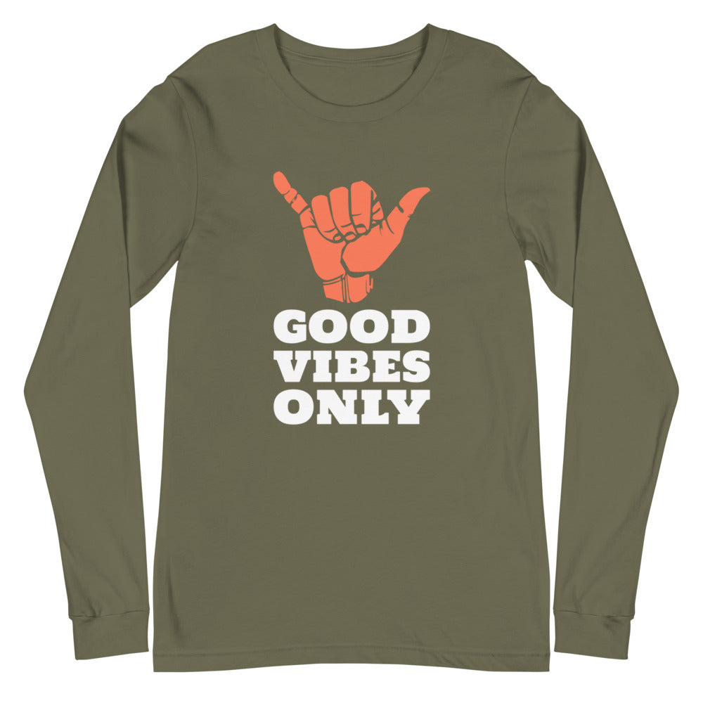 Good Vibes Only Long Sleeve Tee
