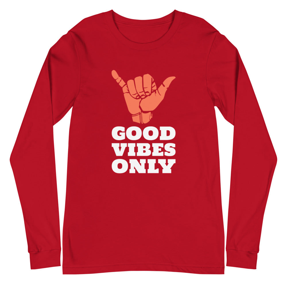 Good Vibes Only Long Sleeve Tee