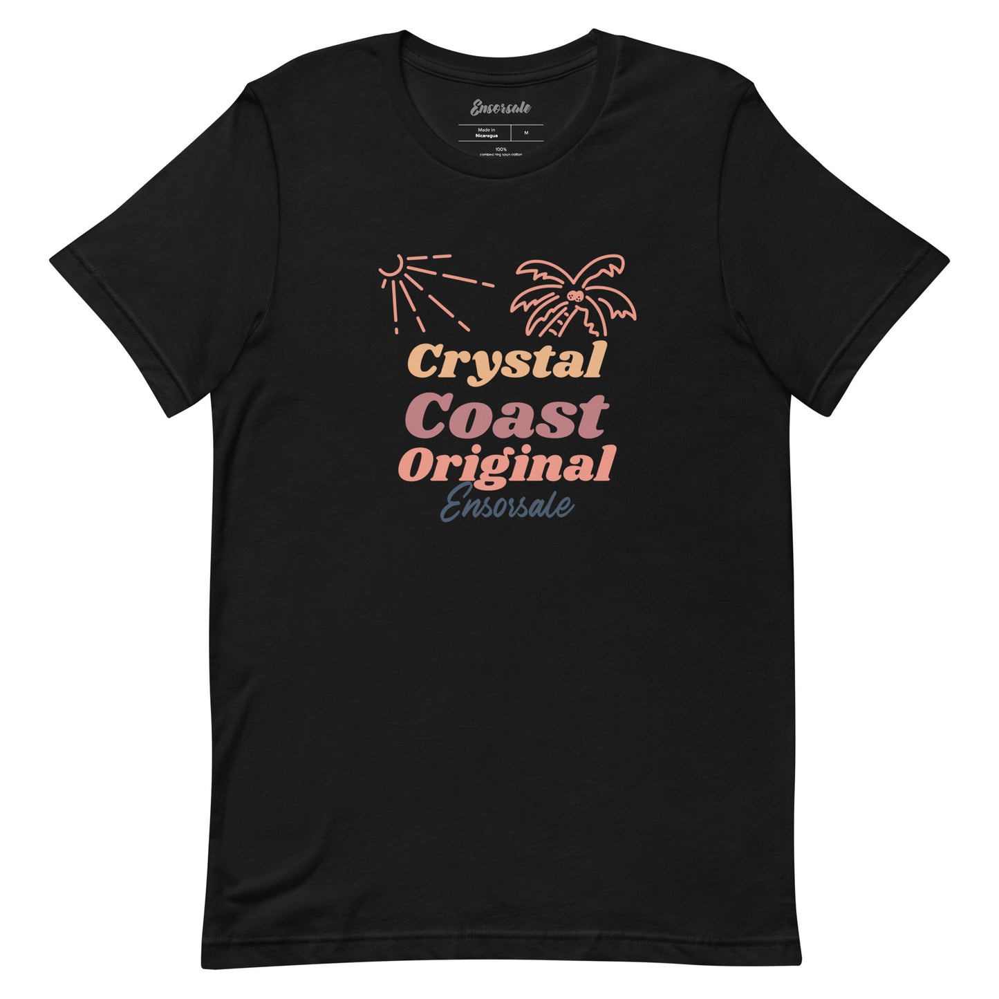 Crystal Coast Original Throwback Design T-shirt