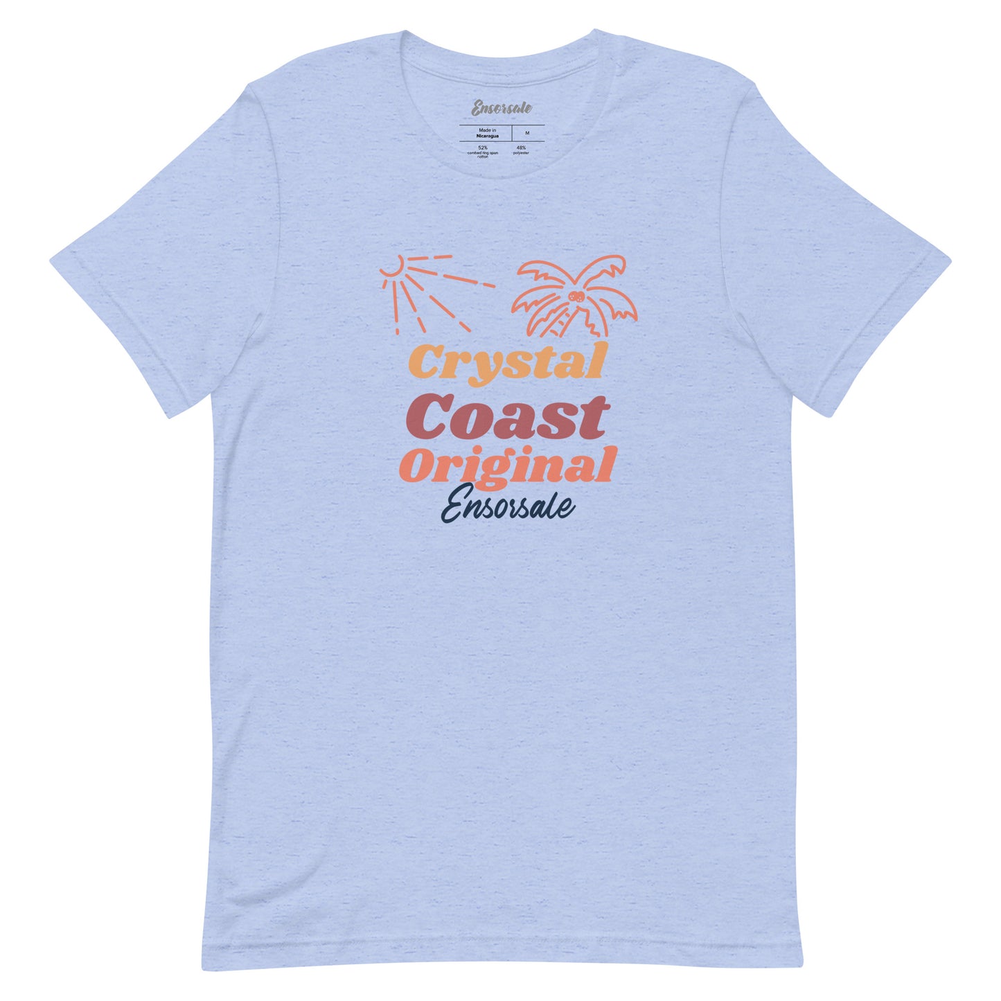 Crystal Coast Original Throwback Design T-shirt