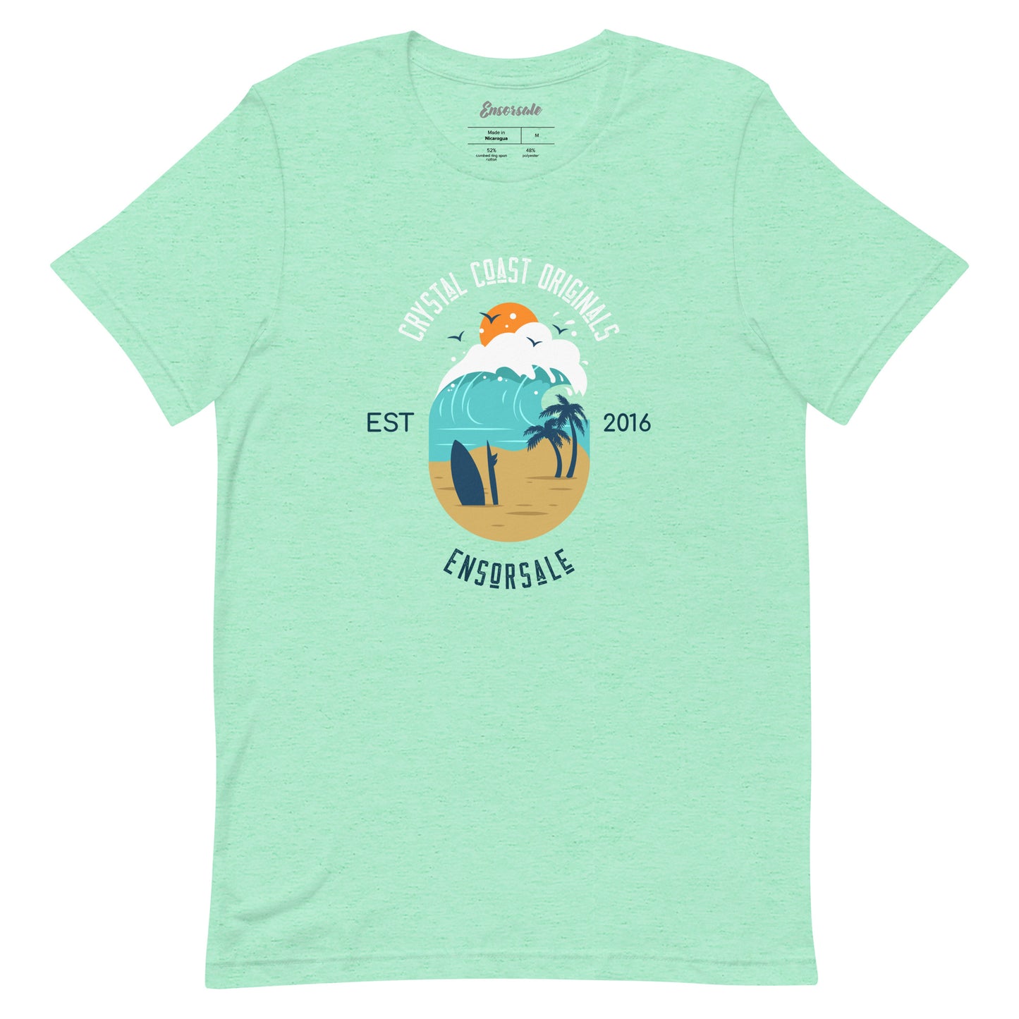 Crystal Coast Original Tidal Wave T-shirt