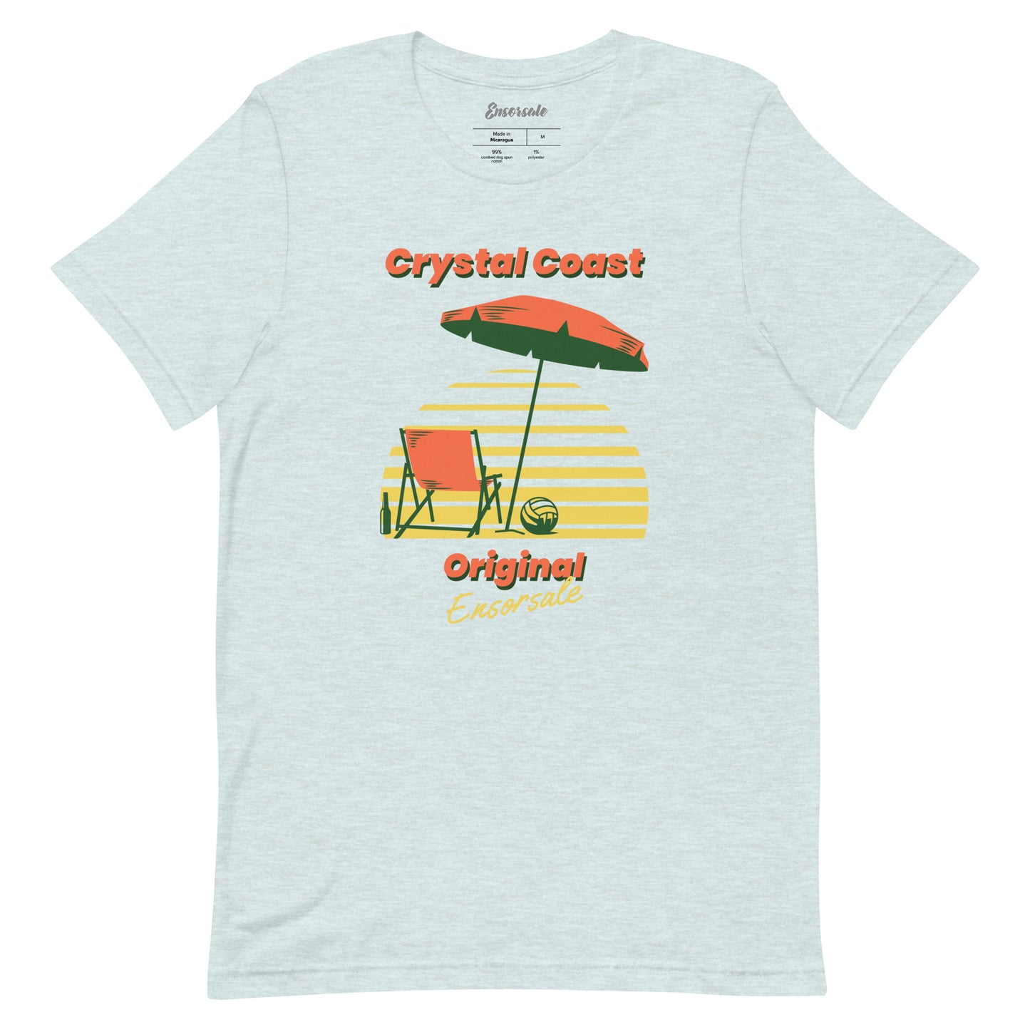 Crystal Coast Classic Beach T-shirt