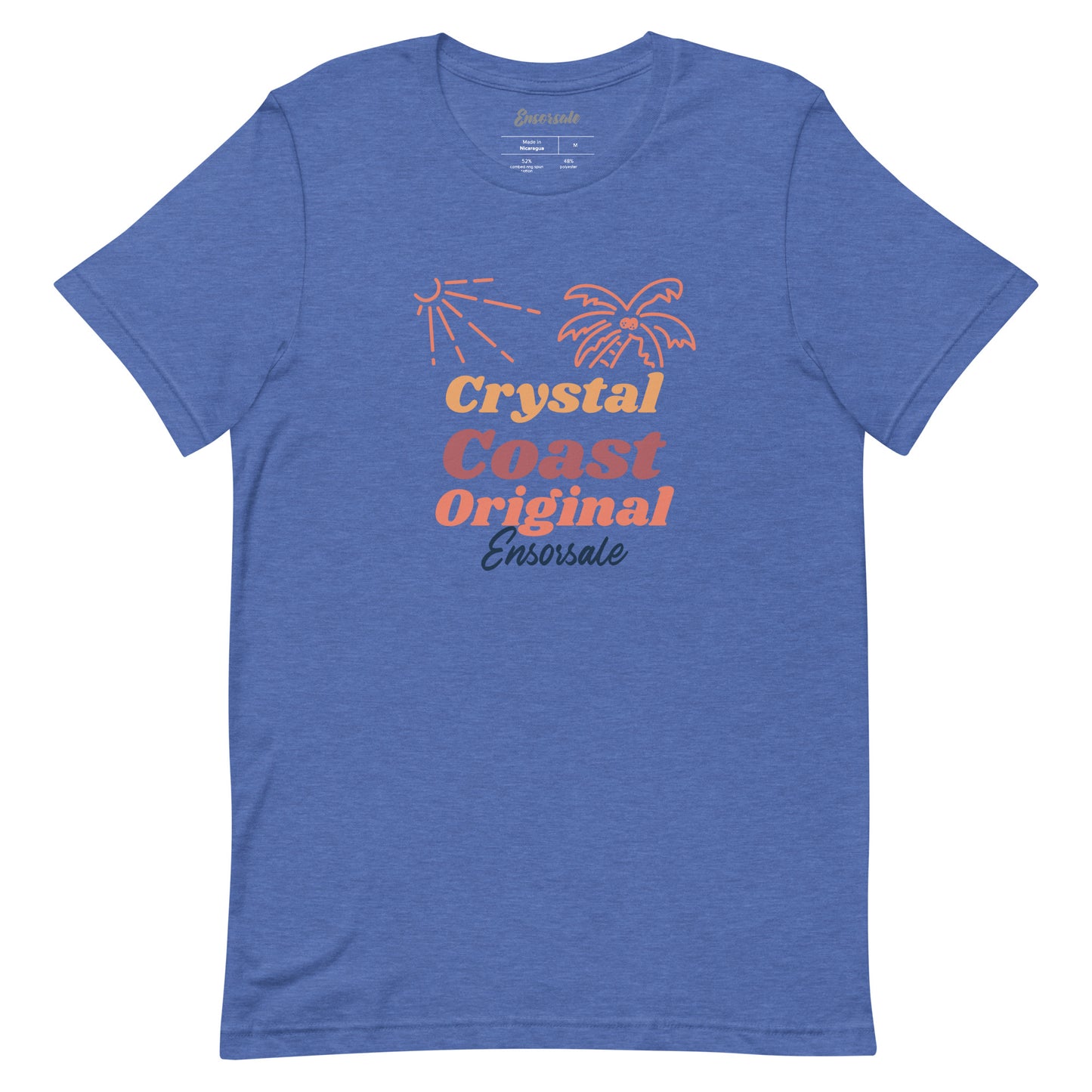 Crystal Coast Original Throwback Design T-shirt