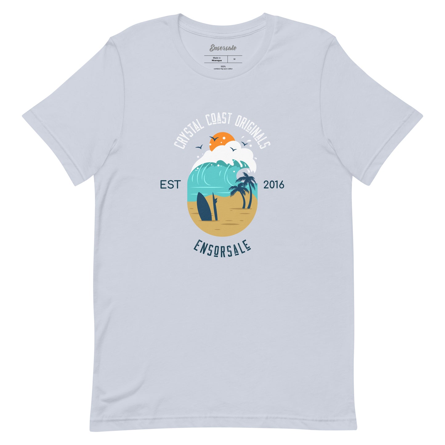 Crystal Coast Original Tidal Wave T-shirt