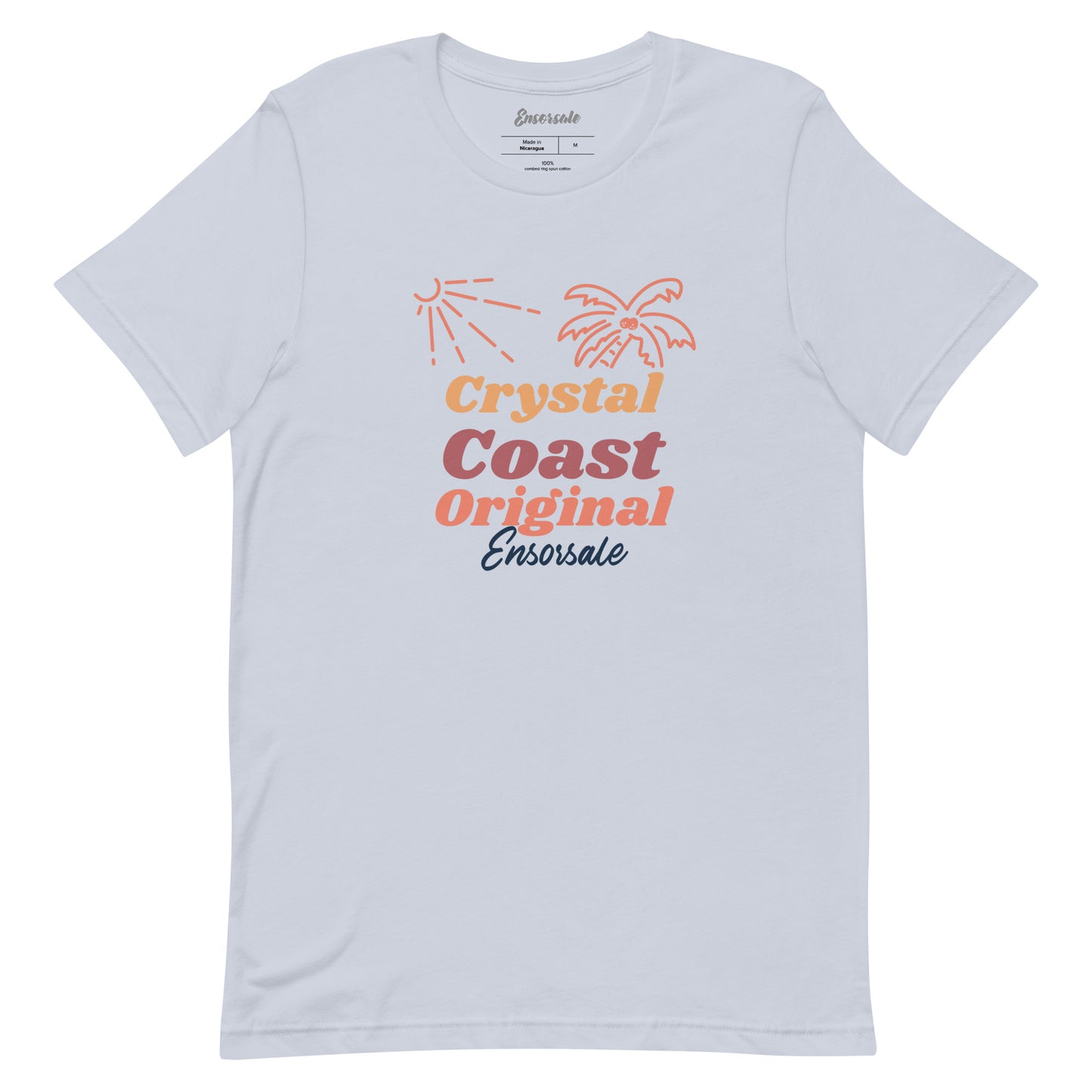 Crystal Coast Original Throwback Design T-shirt