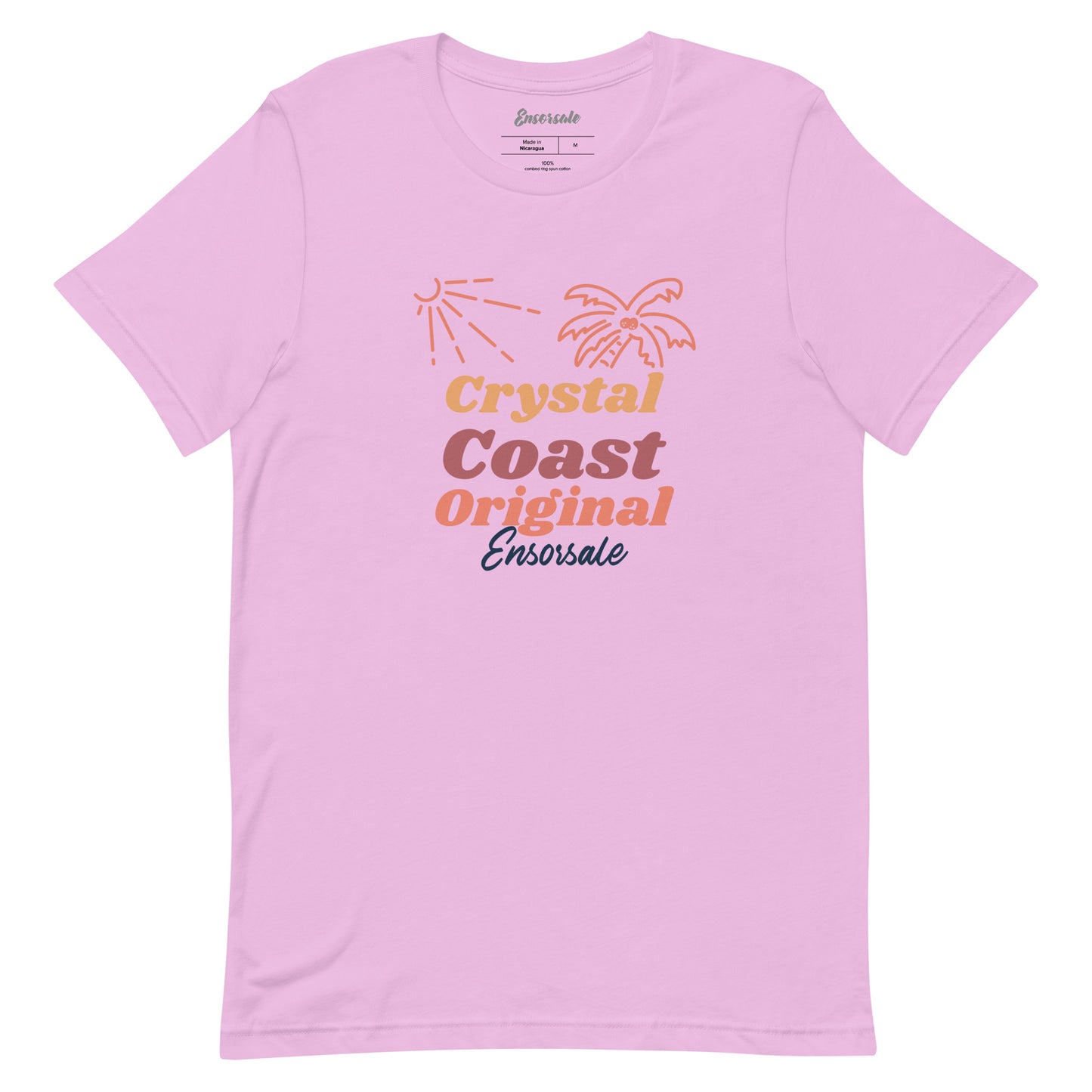 Crystal Coast Original Throwback Design T-shirt