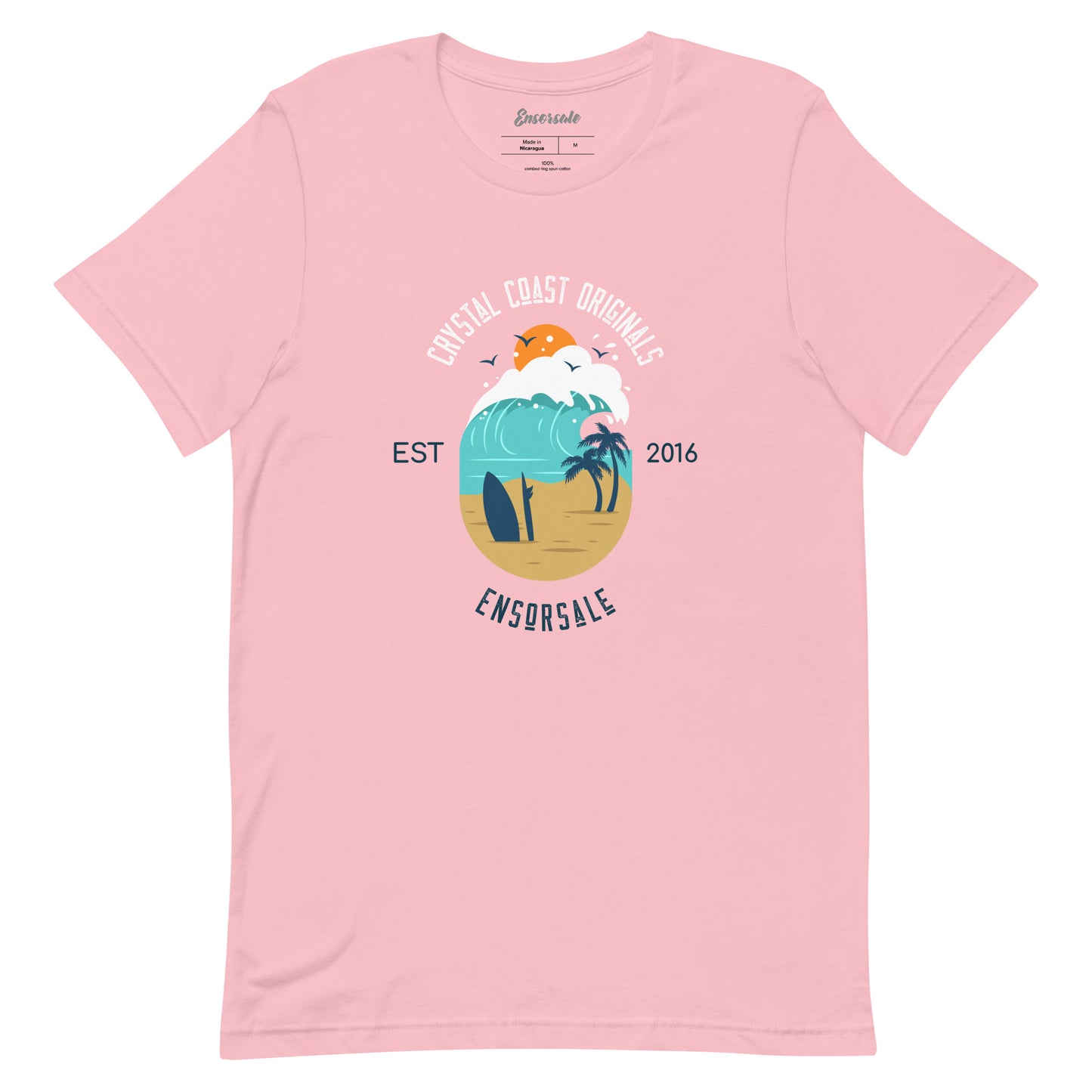 Crystal Coast Original Tidal Wave T-shirt