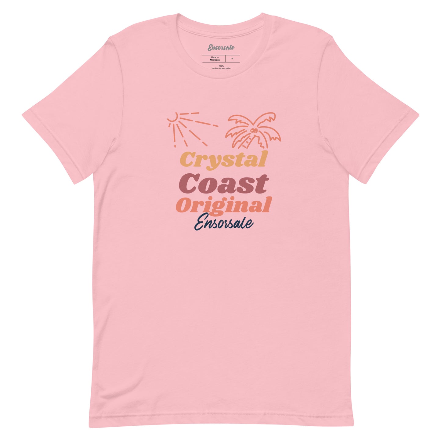 Crystal Coast Original Throwback Design T-shirt