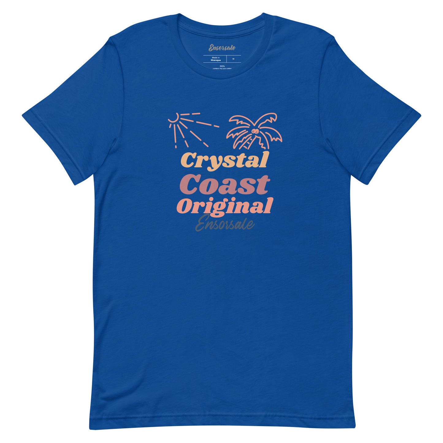 Crystal Coast Original Throwback Design T-shirt