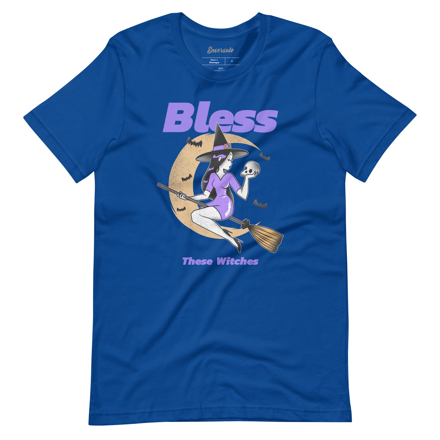 Bless These Witches Purple Witch t-shirt
