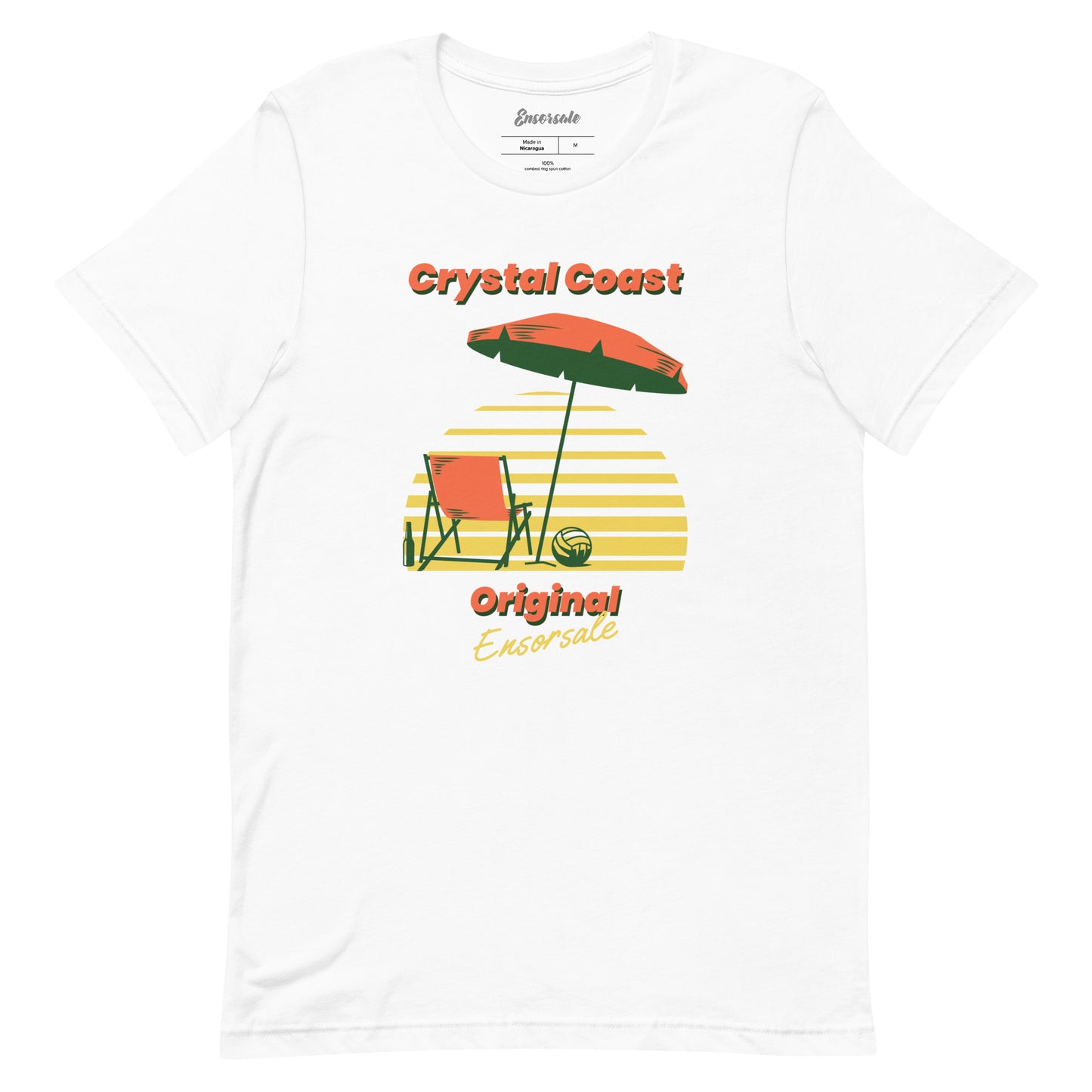 Crystal Coast Classic Beach T-shirt
