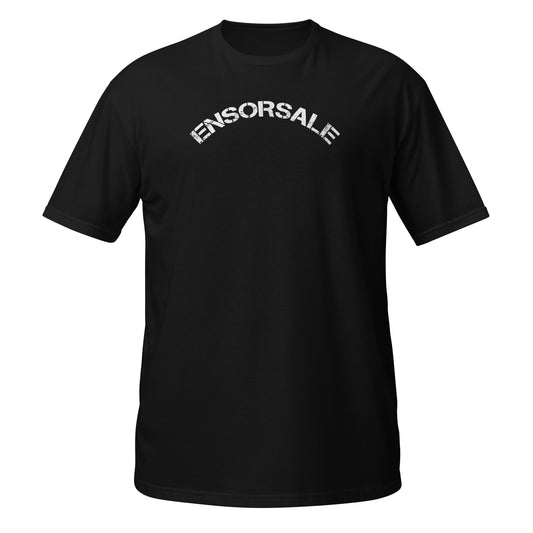 Ensorsale Curved White Logo T-Shirt