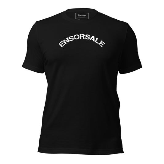 Ensorsale Curved White Logo Premium T-Shirt