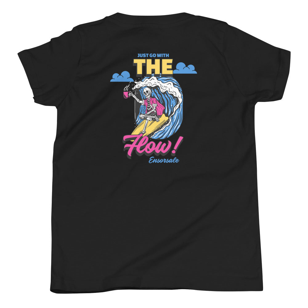 Just Go with the Flow Youth Short Sleeve T-Shirt