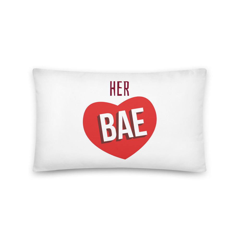 Her Bae Pillow