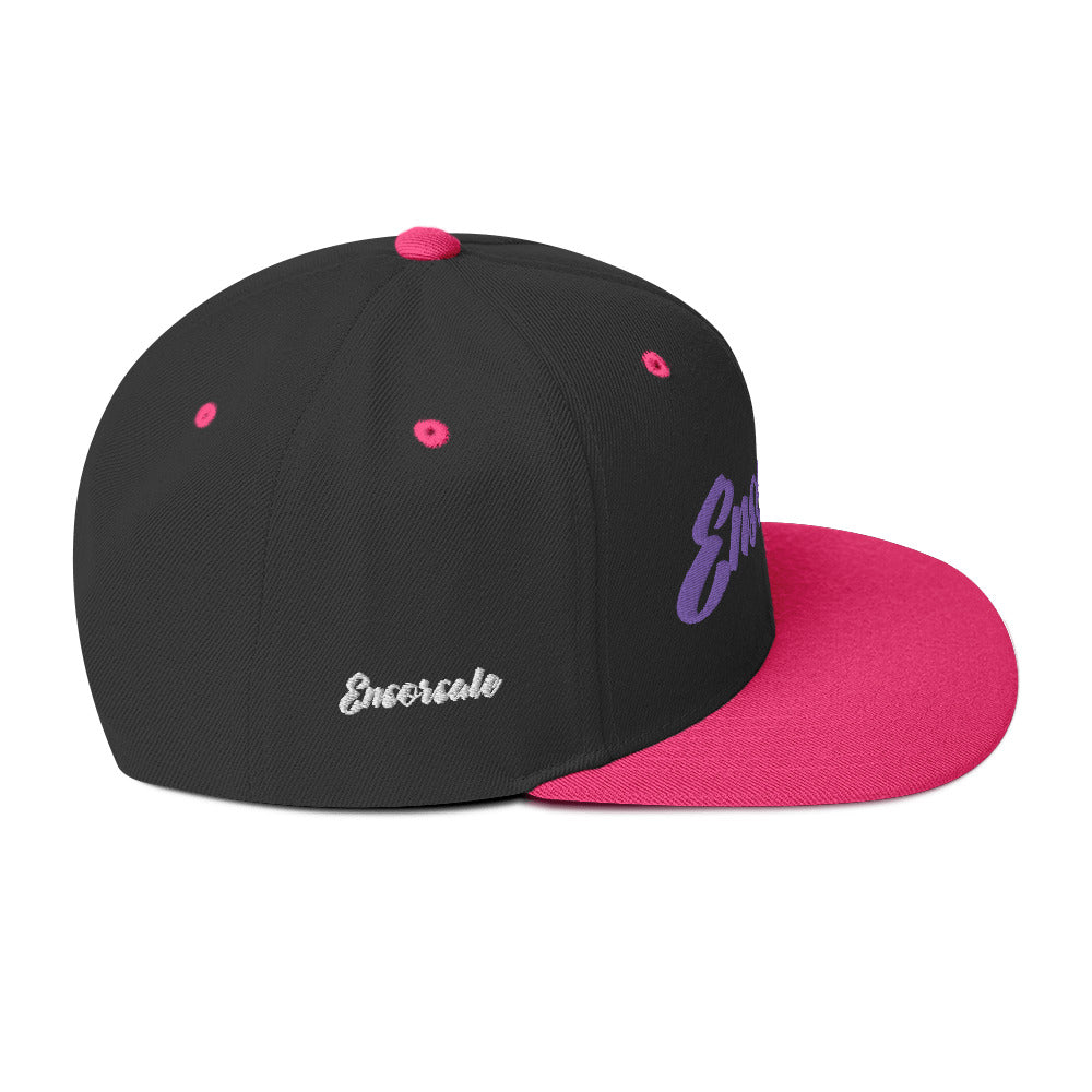 Ensorsale Purple Snapback Hat