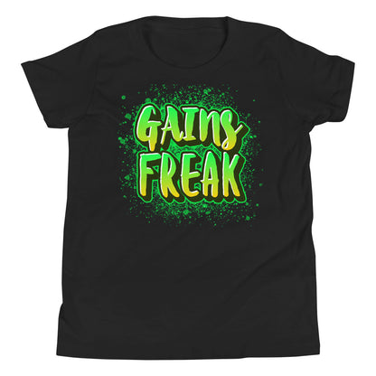 Gains Freak Youth Short Sleeve T-Shirt