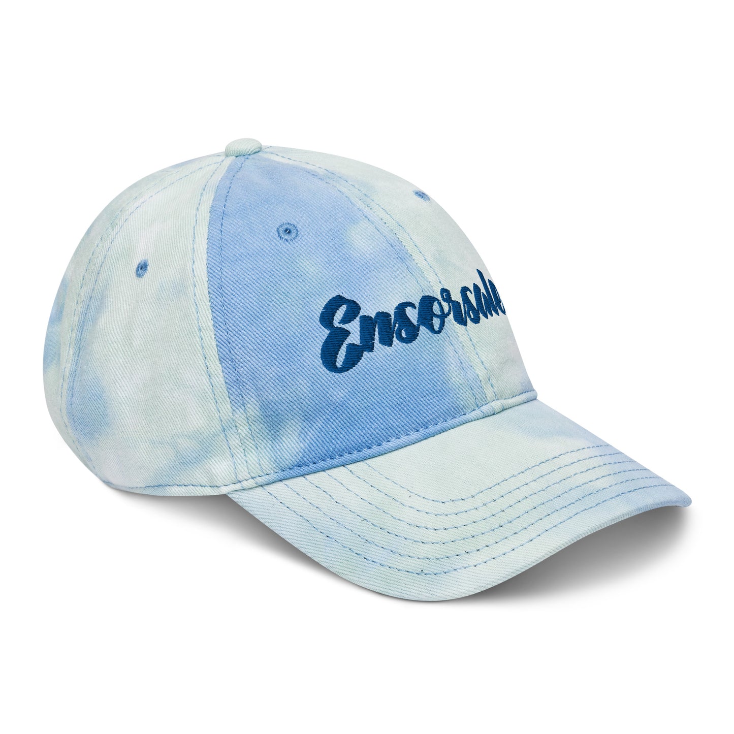 Ensorsale Sky Blue Logo Tie dye hat