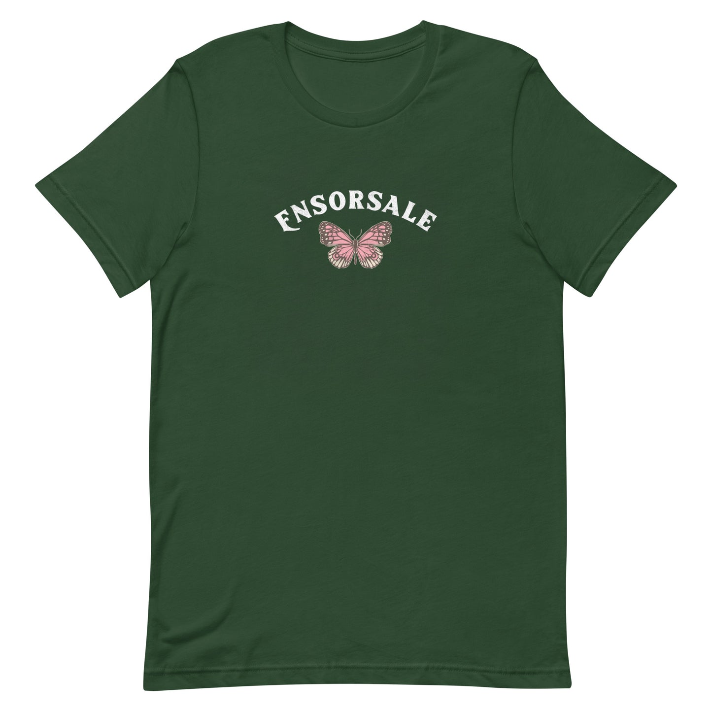 Ensorsale Pink Butterfly t-shirt