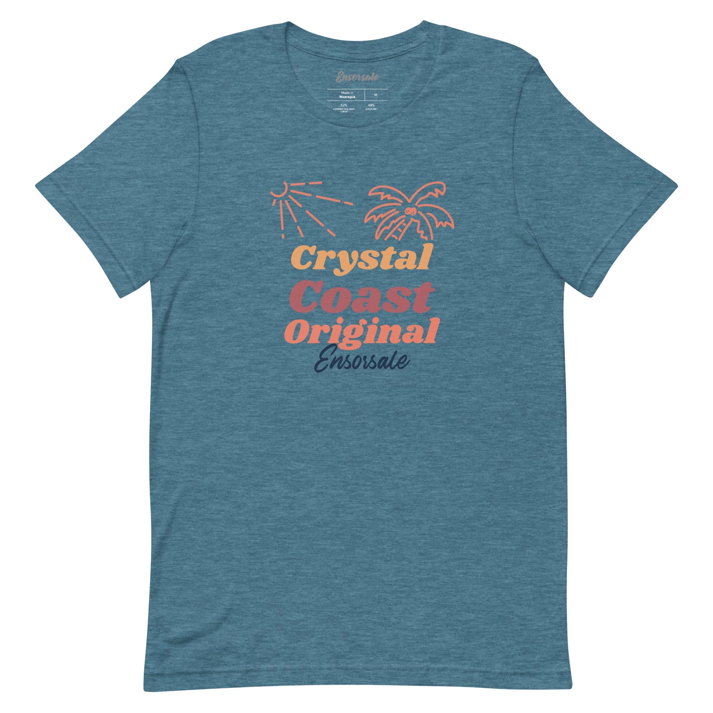 Crystal Coast Original Throwback Design T-shirt