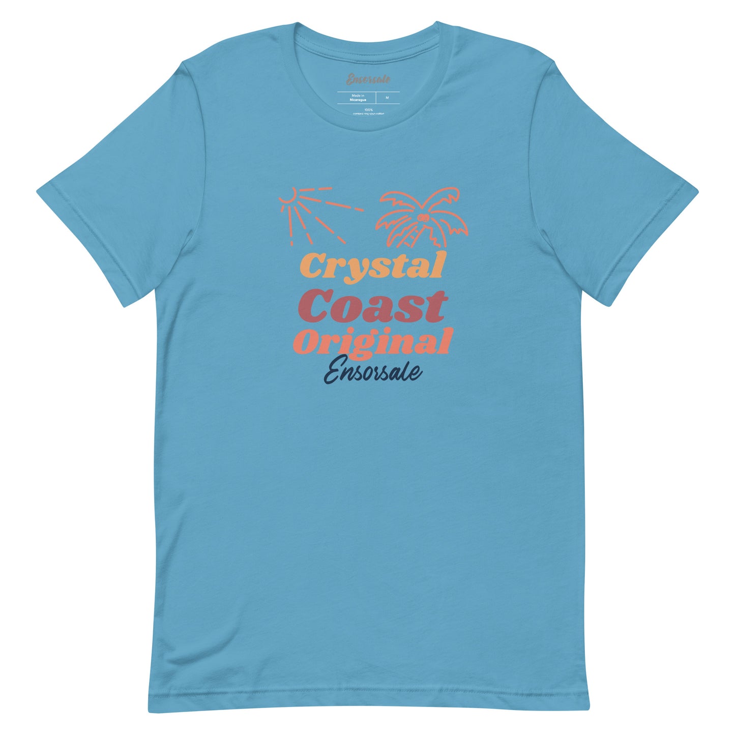 Crystal Coast Original Throwback Design T-shirt